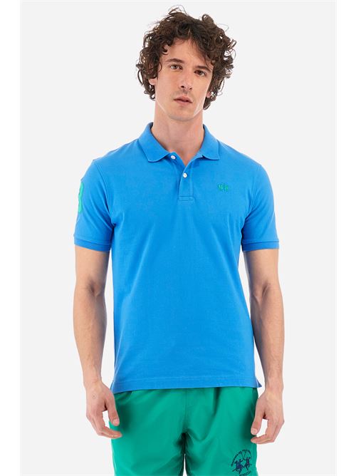 MAN POLO S/S PIQUET STRETCH LA MARTINA | YMP300-PK001/07205